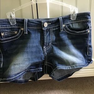 BKE denim “Payton” shorts size 27